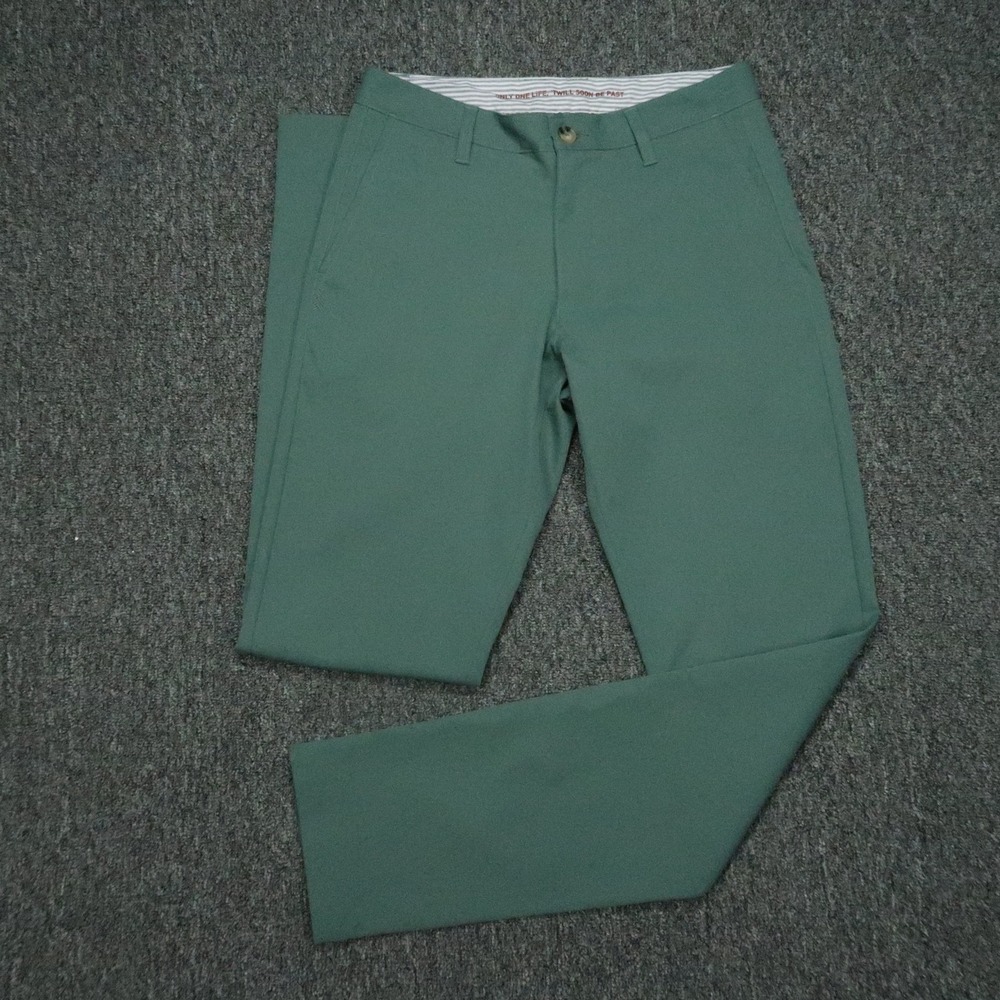 Rhone Pants Mens 28x34 Tech Chino Performance Twill Slim Fit‎